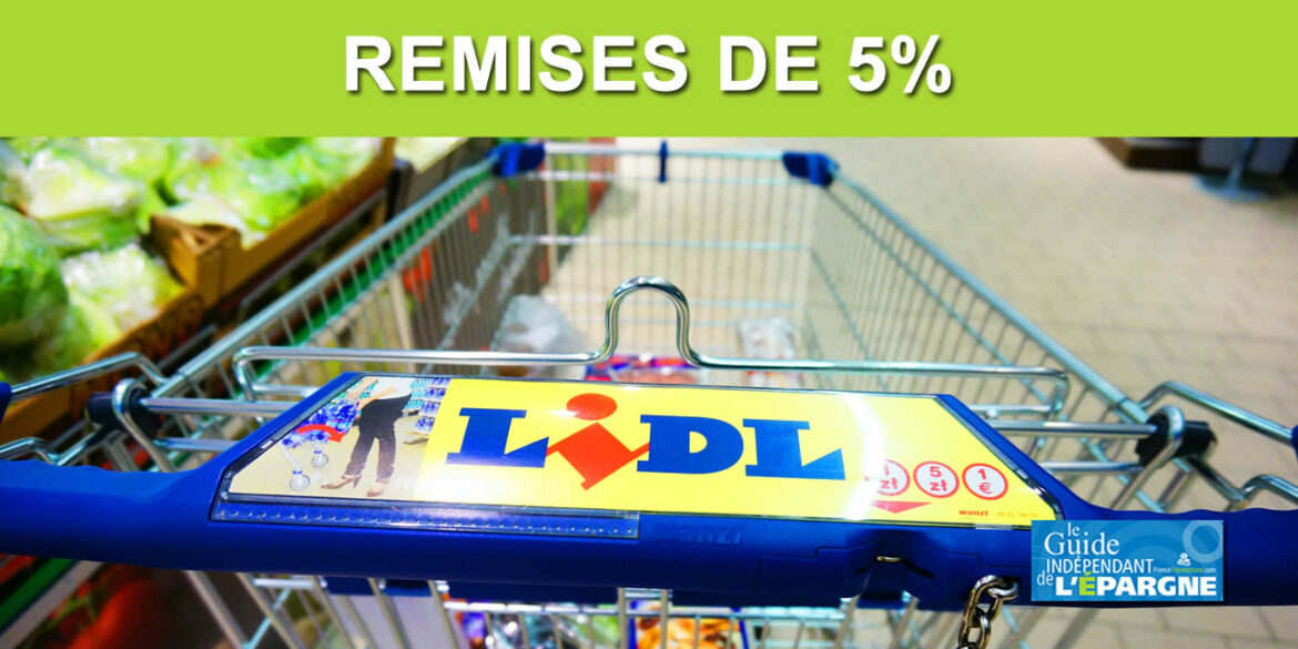 หลังจาก E.Leclerc คาสิโน … LIDL เสนอส่วนลด 5% ให้กับลูกค้าในตะกร้าสินค้าทั้งหมดเดือนละครั้ง